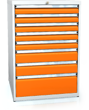 Schubladenschränke 1018 x 710 x 750 - 8x Schubladen